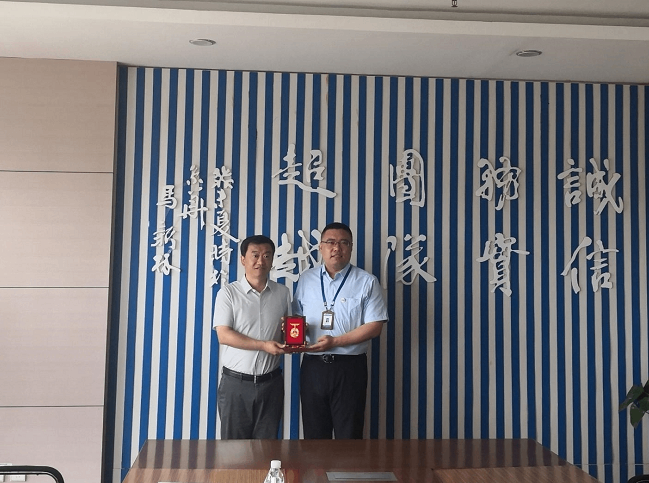 城阳区总工会王主席一行来XCsports调研指导